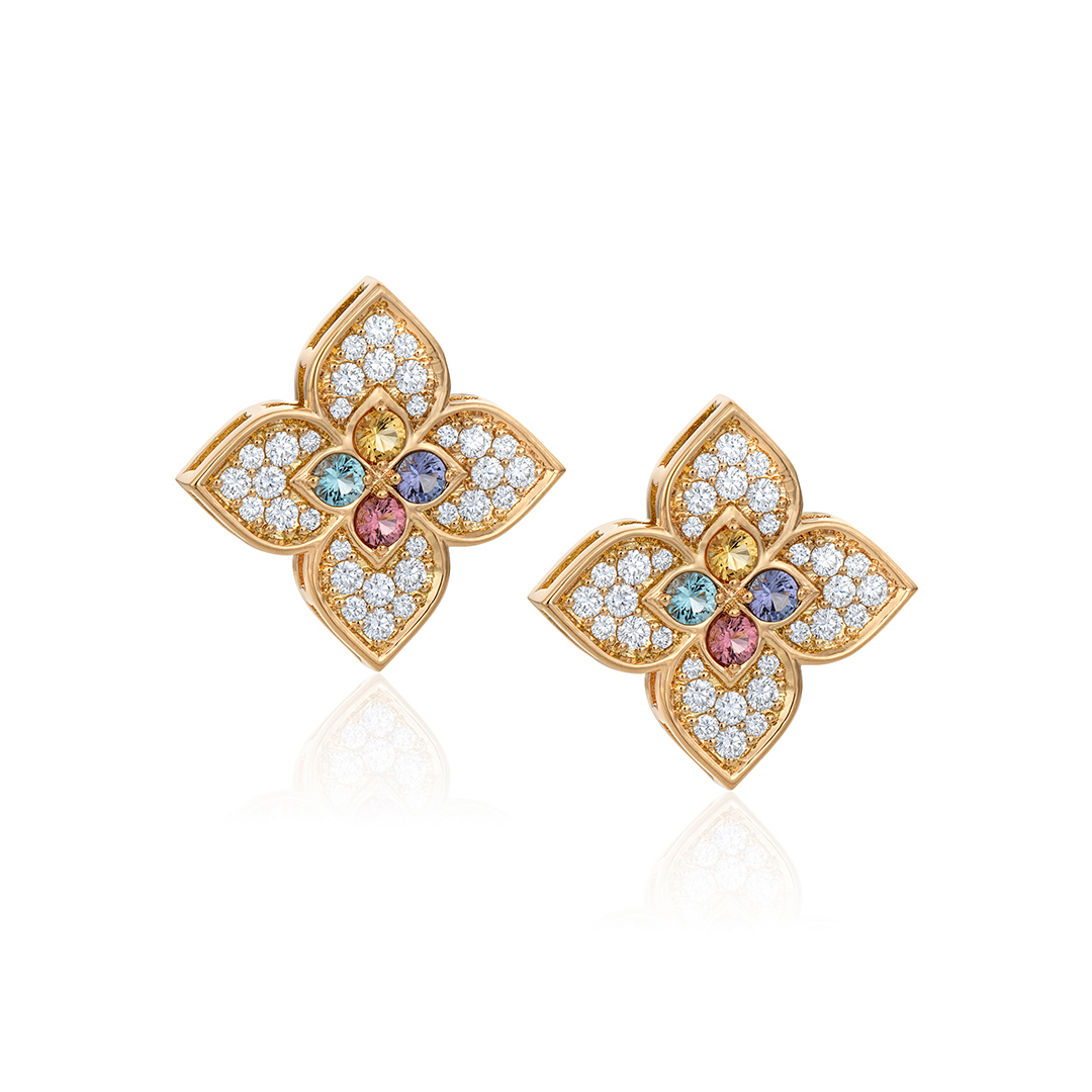 Roberto Coin Venetian Princess Carnival Small Stud Earrings | LMFJ