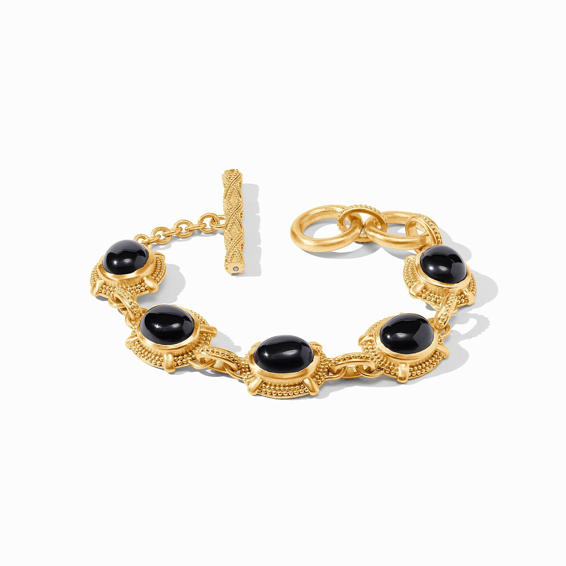 Julie Vos Beaded Eternity Bangle - Cabochon main image 1
