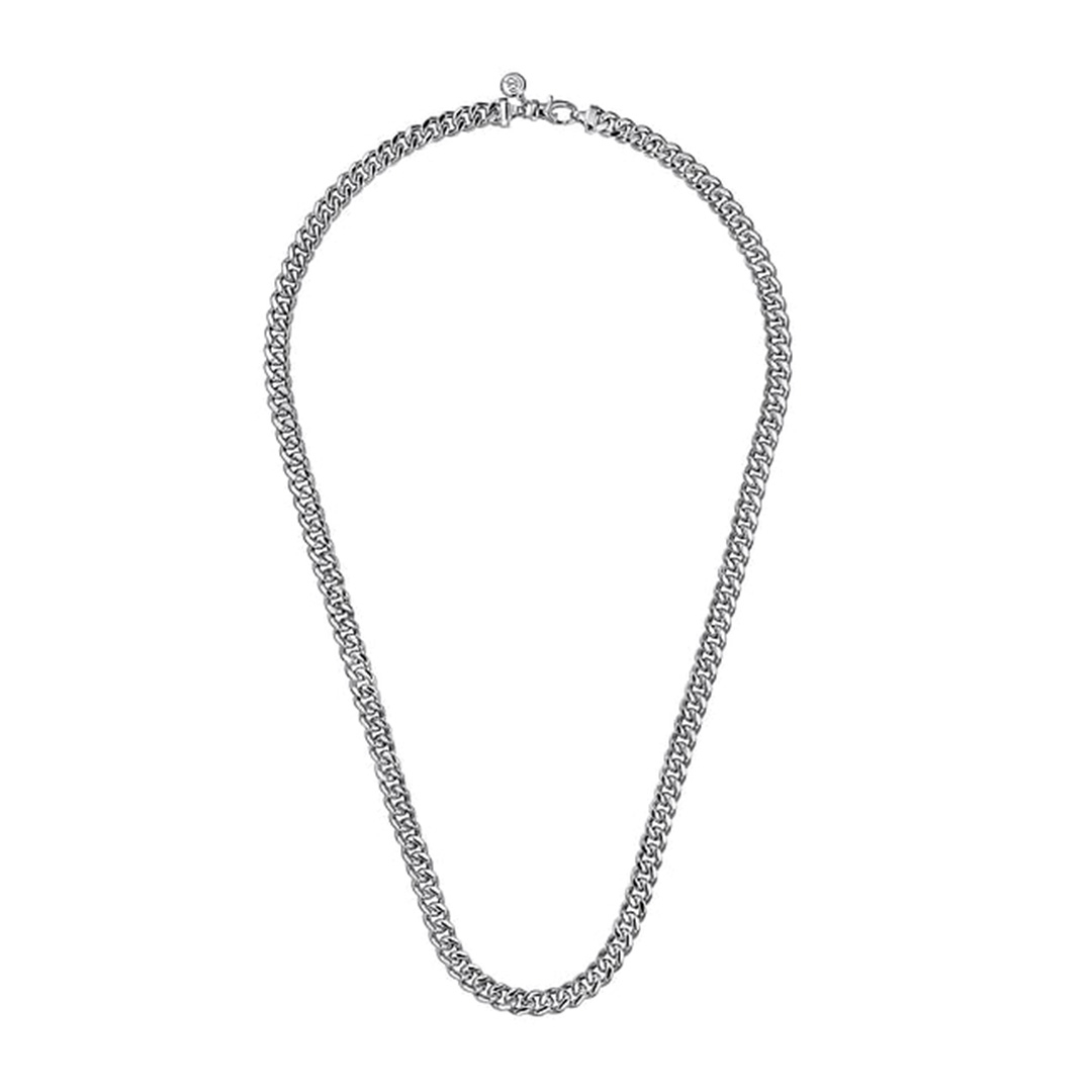セレブ愛用【THE M】THE THIN CUBAN LINKリング Rhodium Plated 925 Sterling Silver CZ Encrusted Miami Cuban