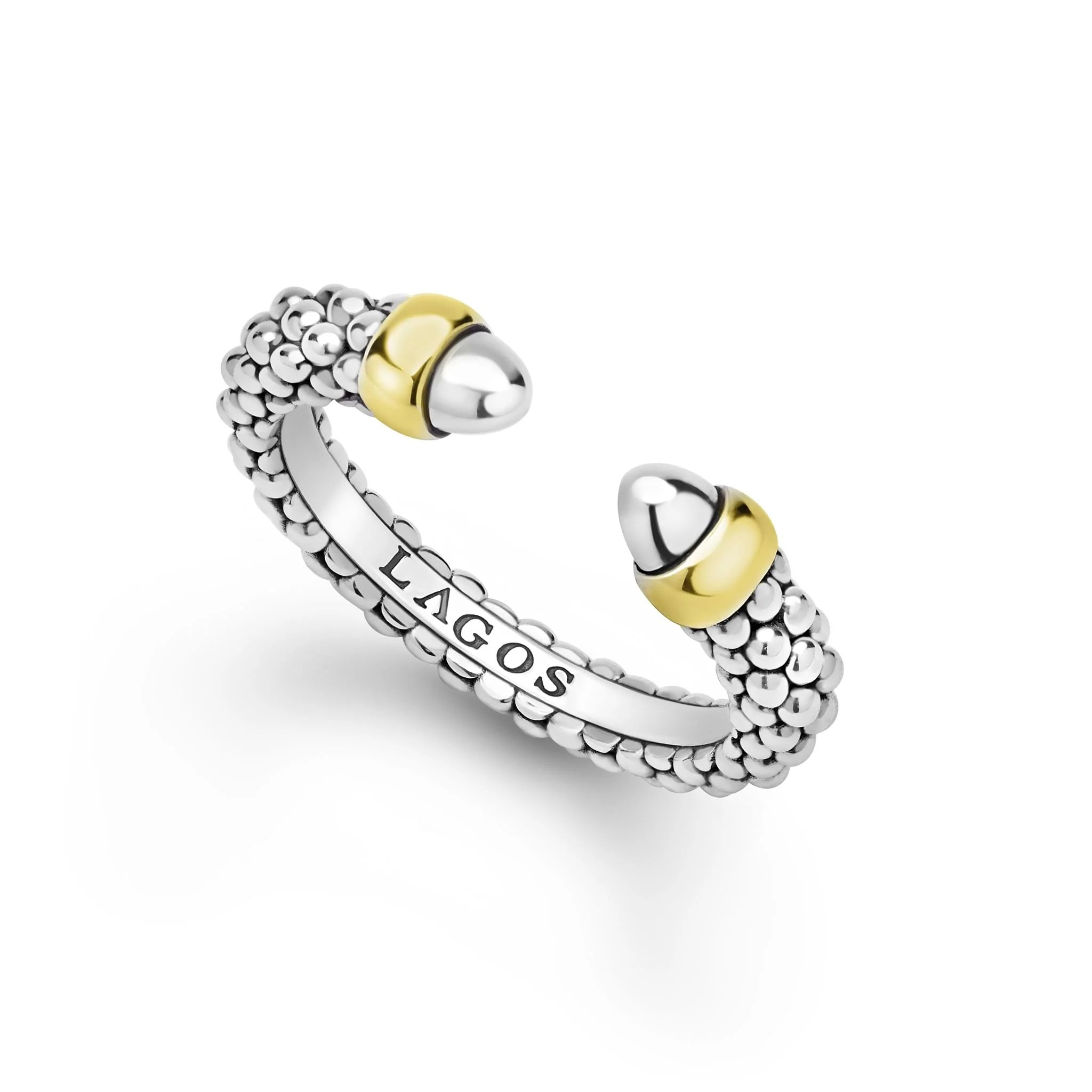LAGOS Signature Caviar 3mm Silver Caviar Diamond Mini Versa Torque