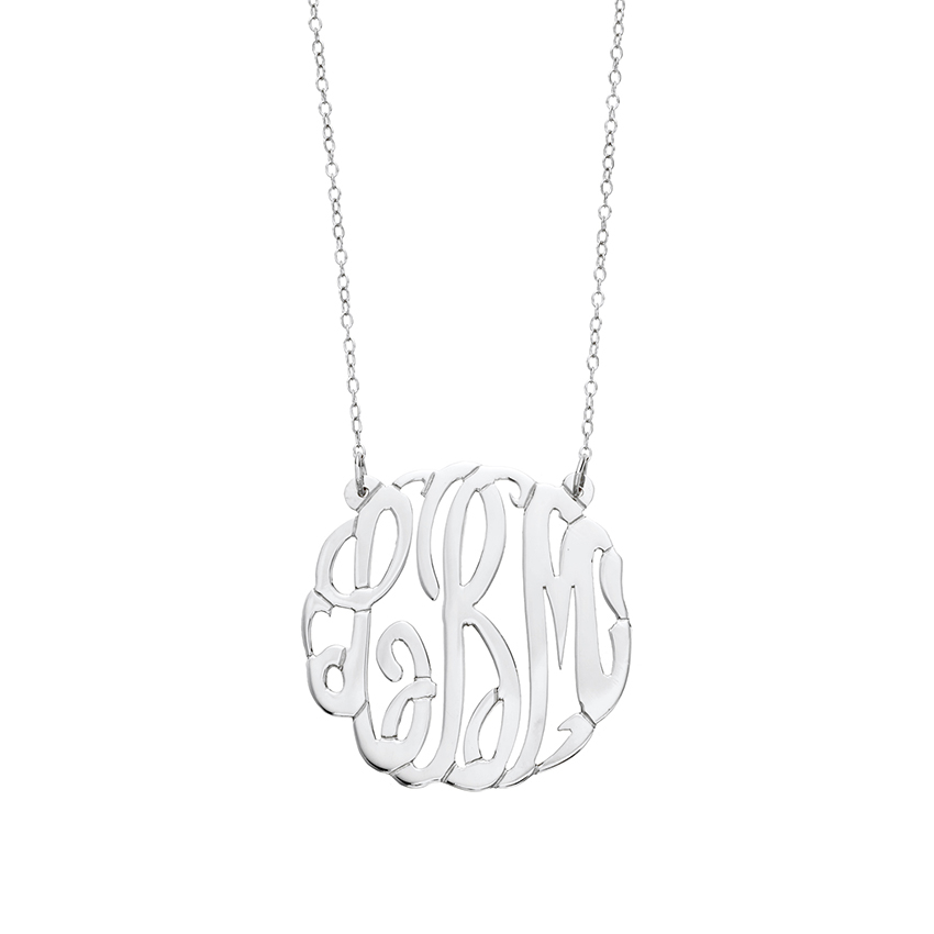 Deals Monogram necklace