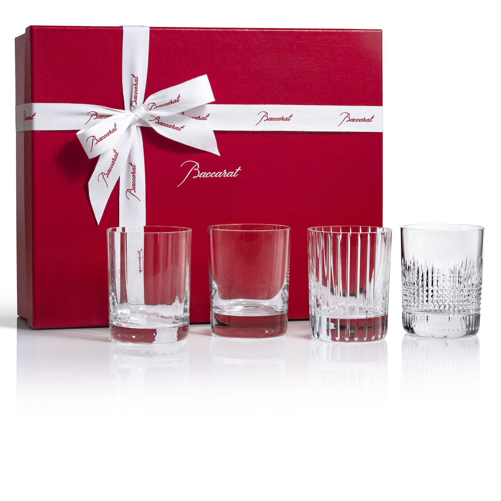 baccarat オーナメント4点セット Baccarat 4 Elements Tumber Set, set of four | Lee Michaels