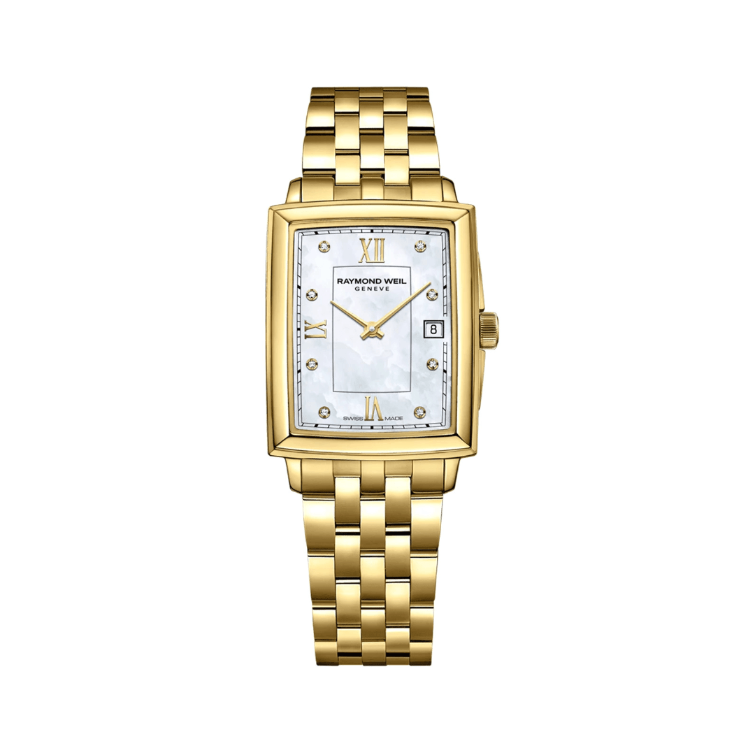 Raymond Weil Toccata Ladies Gold Diamond Quartz Watch | LMFJ