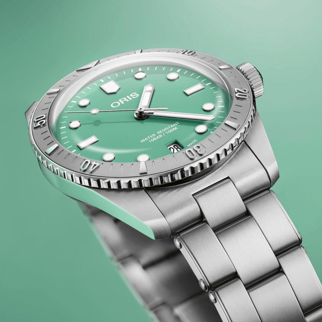 Oris Divers Sixty-Five with Green Dial | LMFJ