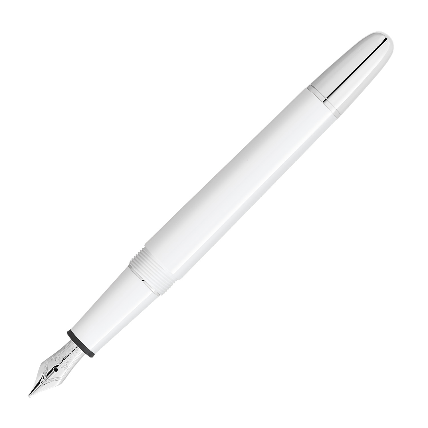 Montblanc Meisterstück White Classique Fountain Pen (M) | LMFJ