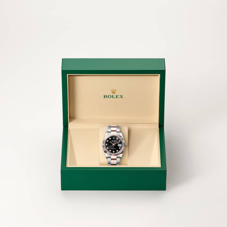 Rolex Datejust Oystersteel and Everose gold, M126231-0020