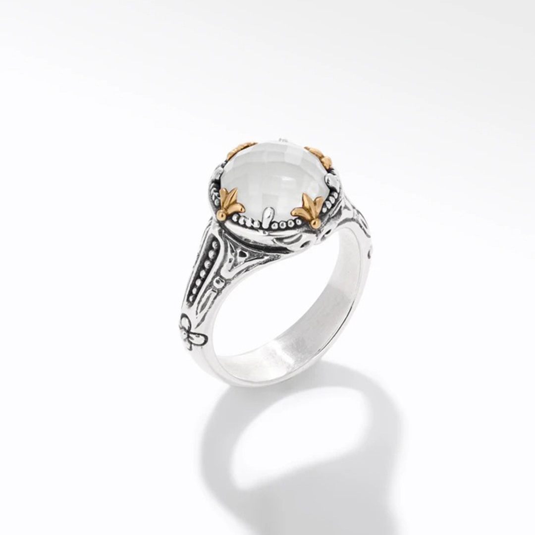 Konstantino Gen K Round Doublet Ring | LMFJ