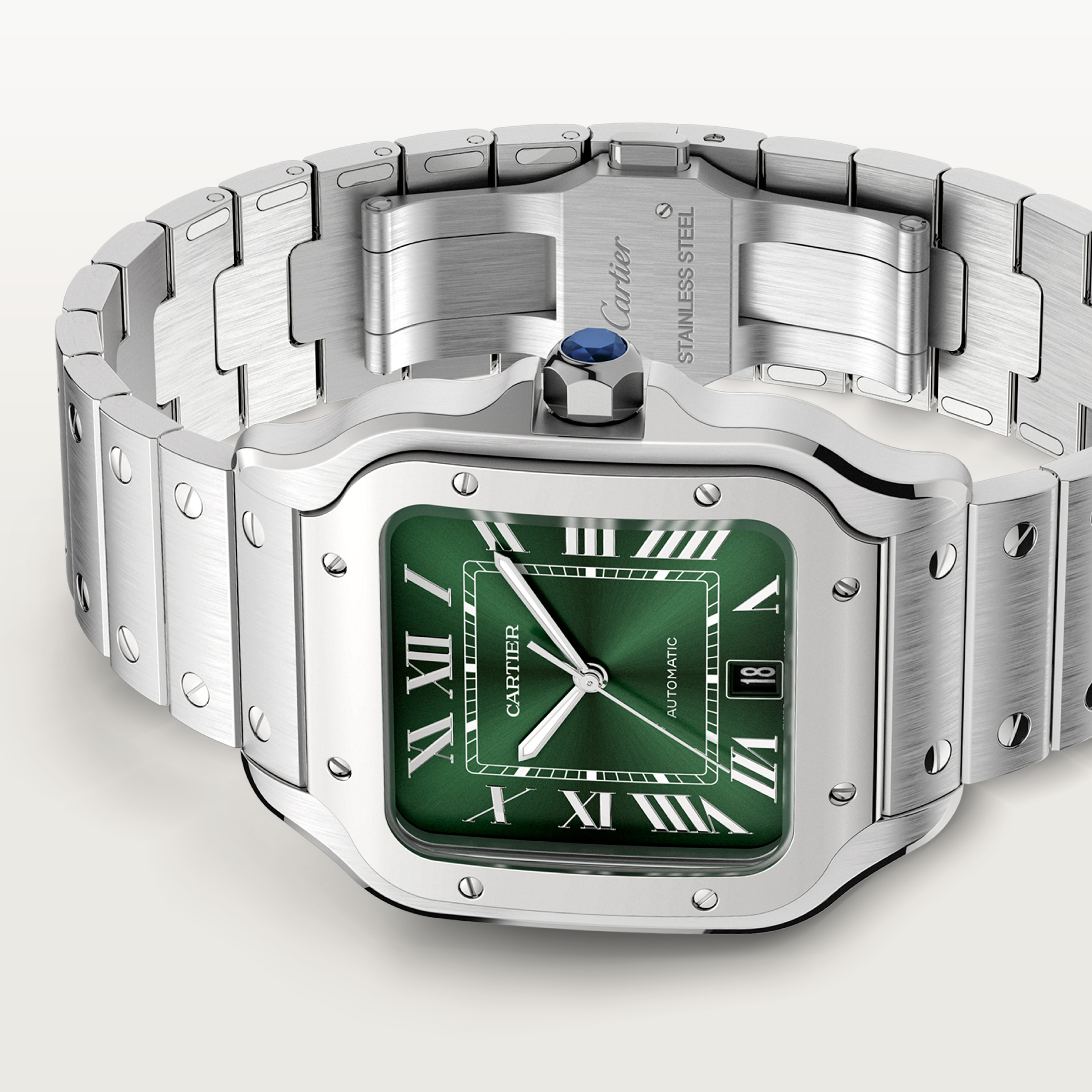 Cartier Santos de Cartier Watch, Large Model, WSSA0076 | LMFJ
